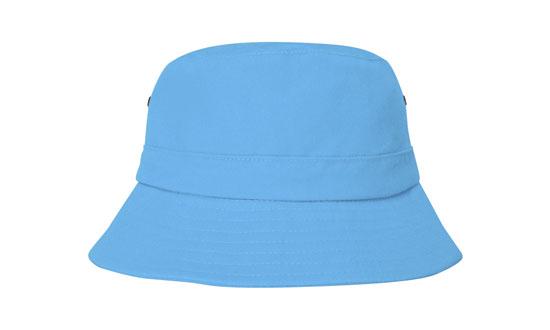 Childs Brushed Sports Twill Bucket Hat
