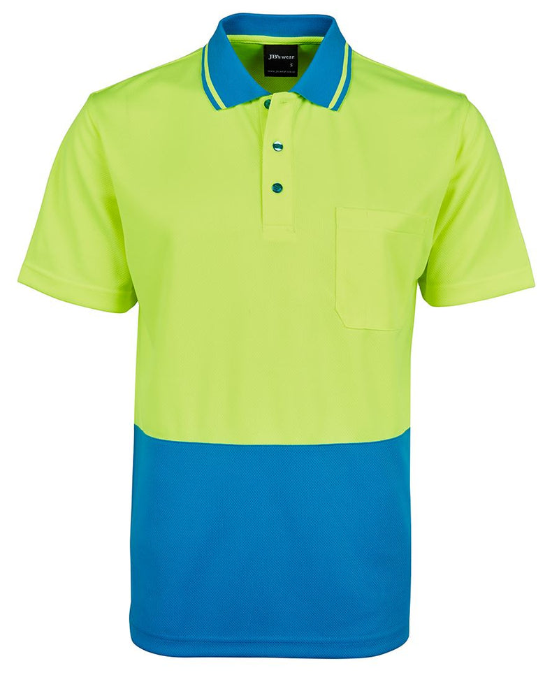 Kids/Youth Hi-Vis Two Tone Polo