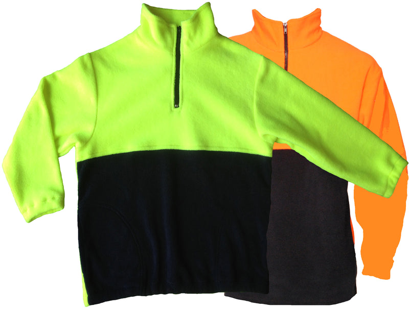 Kids Hi-Vis Polar Fleece Jumper