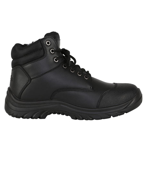 Steeler Side Zip/Lace Up Safety Boot