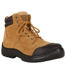 Steeler Side Zip/Lace Up Safety Boot