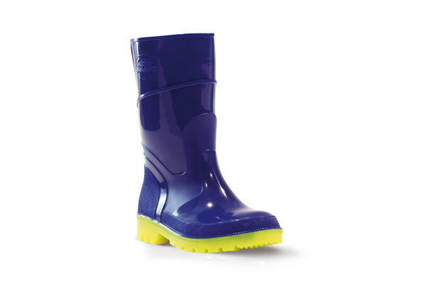 Navy/Yellow Bubblegummers Gumboots