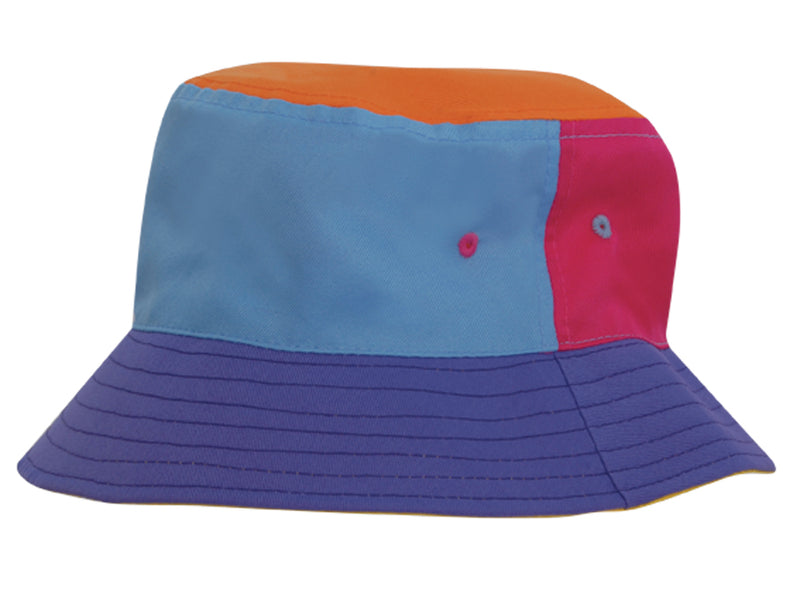 Kids Bucket Hat-Multi Coloured