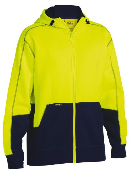 Youth Hi-Vis Full Zip Hooded Jacket