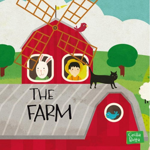 The Farm - Book and Giant Puzzle 30 pcs