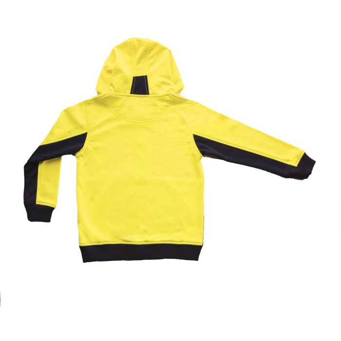 Kids Hi-Vis Full Zip Hooded Jacket