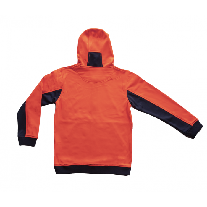 Kids Hi-Vis Full Zip Hooded Jacket